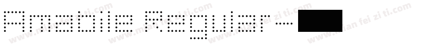 Amabile Regular字体转换